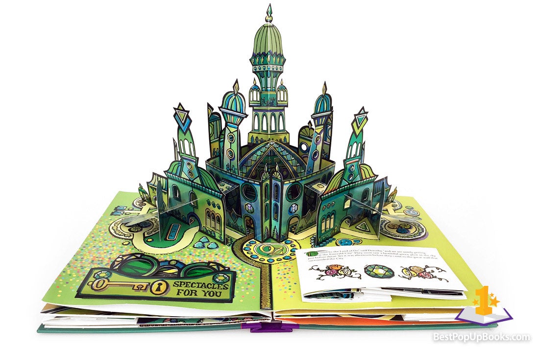 Book, The Wonderful Wizard Of Oz Pop Up Book | Baum's Bazaar